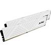 ADATA XPG Gammix D35, RAM DDR4-3200, CL16, XMP 2.0, kit dual channel, colore bianco, 32 GB, DDR4