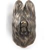 Art-Dog Briard - Busto appeso a forma di cane di razza Bearded Collie, un'originale decorazione per gli amanti dei cani, del marchio Art-Dog