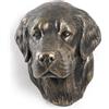 Art-Dog Golden Retriever - Statuetta di un cane, busto da appendere, decorazione unica per gli amanti dei cani, del marchio Art-Dog