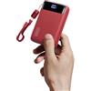 INIU, power bank da 20000 mAh, ricarica rapida da 22,5W, batteria esterna per cellulare