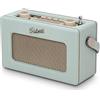 Roberts Radio Revival Uno Solar, colore blu "uovo di anatra", con tecnologia Bluetooth e alimentazione solare