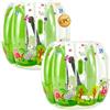 VEVOR Pallone Gonfiabile Trasparente Diametro Esterno 950mm Altezza 900 mm Divertimento Sportivo per Giardino, Campeggio, Parco, Prato, Palla da Sumo, Set 2 pezzi, in PVC Rinforzato, Giochi di Squadra