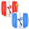 VEVOR Pallone Gonfiabile Trasparente Paraurti Diametro Esterno da 1,2 m Divertimento Sportivo per Giardino, Campeggio, Picnic, Parco, Prato, Giochi Squadra, Set 2 pezzi, 2 Colori, in PVC Rinforzato