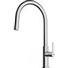 FRANKE Miscelatore monocomando girevole cromato Maris Slim J con doccetta Franke