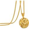 Speroto Collana Zodiaco Costellazione Regalo per Amici Famiglia Oroscopo Astrologia Collana in Acciaio Inossidabile Collana con Ciondolo in Rilievo per Uomo Donna