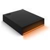 Seagate FireCuda Gaming HDD, 5 TB, Hard Disk Esterno Portatile, HDD, USB-C, USB 3/2, illuminazione LED RGB, 3 Anni di Servizi Rescue (STKL5000400)