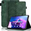 Vkooer Custodia per Lenovo Tab M10 3a Gen 10.1 (TB328FU / TB328XU) Cover Folio in Pelle con Funzione Auto Sleep/Wake Smart Shell Adatta per Lenovo M10 3a Gen 2022, Verde Scuro