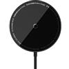 Baseus Wireless Charger Magnetic Simple Mini3, 15W Black (CCJJ040001)