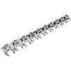 Sealey AK5989 - Set di chiavi metriche a forchetta, 10 pz, 3/8