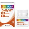 MARCO VITI SPA Massigen Dailyvit | Multivitaminico Completo | 30 Compresse