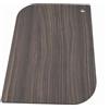 Bisetti Tagliere da Cucina in HPL 36x24x0,5 cm, a Foglia con Foro, Tagliere Antigraffio da Cucina, Made in Italy e Impermeabile per Uso Domestico e Professionale - BISETTI (Noce)