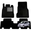 MTC Automotive Tappetini per Mercedes Classe A W168 1998-2004, su misura, antiscivolo, battitacco in gomma rinforzato