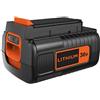 BLACK+DECKER Batteria agli ioni di litio da 36 V 2,0 Ah, BL20362-XJ | Batteria ricaricabile compatta per utensili BLACK+DECKER da 36 V compatibili