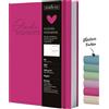 Korsch Verlag Glücksmomente Fuchsia: Notizbuch A5, liniert, Ausfüllb (Tascabile)
