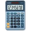 Casio MS-88EM, calcolatrice da tavolo a 8 cifre, conversione valuta (Euro), calcolo del margine. Alimentazione combinata.