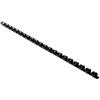 Exacompta - Rif. 75201E - Confezione da 100 rilegature a spirale in PVC nero 8 mm - consente di collegare 20-40 fogli da 80 g formato A4 o A3 paesaggio - adatto per qualsiasi tipo di macchina per