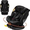 LIONELO Bastiaan i-Size Seggiolino Auto Evolutivo 4 in 1 40-150 cm ISOFIX | Per Bambini 0-12 Anni, Protezione Laterale, Rotazione 360°, 21 Regolazioni, Contromarcia, Conforme all'Ultima Norma R129