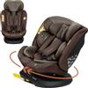 LIONELO Bastiaan i-Size Seggiolino Auto Evolutivo 4 in 1 40-150 cm ISOFIX | Per Bambini 0-12 Anni, Protezione Laterale, Rotazione 360°, 21 Regolazioni, Contromarcia, Conforme all'Ultima Norma R129