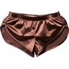 GENEMEN Pigiama Uomo Raso con Tasche Sexy Leggero Mutande Uomo Boxer Underwear Porosità Seta