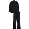 Calvin Klein Set Pigiama Nero Uomo Button Down