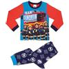 FIRMANSAM Fireman Sam/Sam Il Pompiere - Pigiama Unisex a Maniche Lunghe Ufficiale