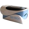 OXYBIOS Pulsossimetro blu - cardiofrequenzimetro con istruzioni in francese - prendendo il polso e la saturazione in ossigeno (SPO2)