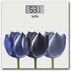 LAICA PS1075 Bilancia Pesapersone Elettronica, Fiori Blu/Sfondo Bianco