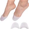 Faireach 2 Paia Salvapunte In Silicone Faireach Salva Punte In Gel Morbido Piede Suggerimento Manicotto Per Proteggere Piedi Gel Piedi Manica Per Dita Piedi Protezione Per Ballerine A Punte 4 Pezzi
