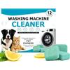 Generico Tavolette Detergenti per Cestello Lavatrice, Rimuove di Animali e Calcare, Formula Enzimatica a Pulizia Profonda, Profumo Fresco per Tutte le Lavatrici (1pcs)