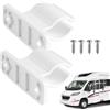 Générique Supporto Manovella Tendalino Camper Supporto Organizer Portaoggetti | Per Tendalino Camper Viti Di Montaggio Incluse Per Negozi, Food Truck, Ristoranti All'Aperto, Ombrelloni, Giardino