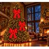 Bonturi Casa Home Decoration Bonturi Casa Fiocco Rosso Led Natale 76 cm 112 LED Ip 44