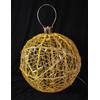Bonturi Casa Home Decoration Bonturi Casa Sfera Luminosa con 500 Led di Natale D 95 Cm H 140 Cm GOLD