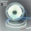 Clearhill Strisce LED COB 24V,16.4FT/5M,bianco freddo 6500K,320LED/M,8mm,CRI90,10W/M,cavo nudo,non impermeabile,per bricolage interno,senza alimentatore