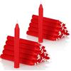 COM-FOUR® 40X Candele per alberi in cera, candele per alberi di Natale | candele piramidali per Natale - candele piccole - Ø 11 x 105 mm