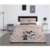 Aymax Mickey e Minnie Classic Copripiumino Matrimoniale 240x220 + 2 Federe 65x65 | Piumino matrimoniale reversibile | Romanticismo vintage a pois | Licenza Disney ufficiale | Regalo coppia