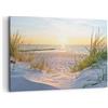 ARTTOR Stampe da Parete Moderne 100x70 cm Quadro su Tela Paesaggi Marino - 3989 | Duna Spiaggia Mare Quadro Decorativo Grande 1 pezzo Soggiorno Camera da Letto Arte da Parete Decorazione da Parete ARTTOR