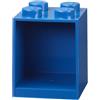 Room Copenhagen Mensola mattoncini Lego 4 manopole, Blu, 4 Bottoni