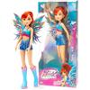 Winx Club Winx - Bloom Fata, Bambola 27 cm con Ali Removibili e Look da Fata del Fuoco, Snodata, Giocattolo per Bambina e Bambini dai 4 Anni in su