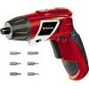 Einhell Cacciavite a batteria TC-SD 3,6 Li | 3,6 V | 1300 mAh | 3 Nm | snodo girevole nell'impugnatura | luce LED | spia di carica | 6 inserti inclusi