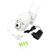 Technaxx Videocamera Dome 3MP WiFi PT TX-192- Videocamera di sicurezza per esterni FullHD Wifi con APP - Rilevamento del movimento, funzione di allarme, protezione IP66, visione notturna, audio a 2 vie