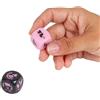 SECRETPLAY, SECRETPLAY 100% GAMES Dadi Erotici Per Preliminari 2 Pezzi Rosa Nero - Secret Play