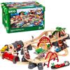 Brio World Mondo BRIO - 33052 Straßen & Schienen Bahn Set Deluxe