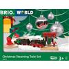 BRIO Set di Natale con locomotiva a vapore a batteria BRIO