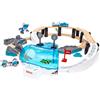 BRIO World - 36155 Grande set stazione spaziale - grande set di trenini in legno e regalo incantevole per bambini dai 3 anni in su