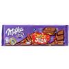 Milka MMMAX Choco Jelly, Tavoletta di Cioccolato al Latte Alpino con Gelatine, Confetti e Caramelle Effervescenti, 250g