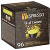 Yespresso 96 Capsule TE AL LIMONE Compatibili con Dolce Gusto