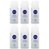 NIVEA 6 x NIVEA deodorante Corpo PURE INVISIBLE deo roll on offerta in stock