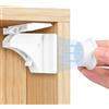 Dreamhigh® Blocca Cassetti per Bambini Magnetici 10 Serrature 2 Chiavi, Chiusura Cassetti per Bambini per Porte Bambini, Ante dei Cassetti, Nessun Trapano Necessarioc