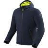 Rev'it Giubbotto Moto SoftShell Rev'it TRAFFIC H2O Navy Blu