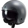 Ls2 Casco Jet in Fibra Moto Custom Ls2 OF601 BOB Solid Nardo Gre